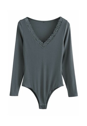 LIGHTWEIGHT LONG SLEEVE - Bodijs - charcoal grey
