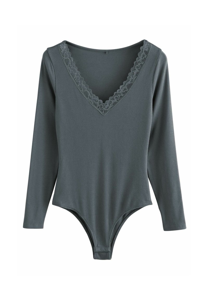 Next LIGHTWEIGHT LONG SLEEVE - Body - charcoal grey