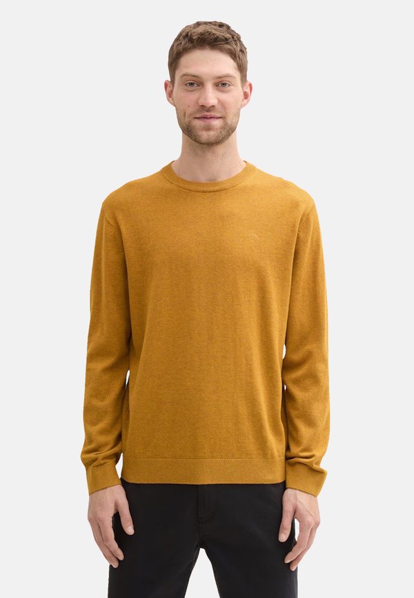 Strickpullover - gelb