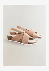 Vybrané, blush pink suede