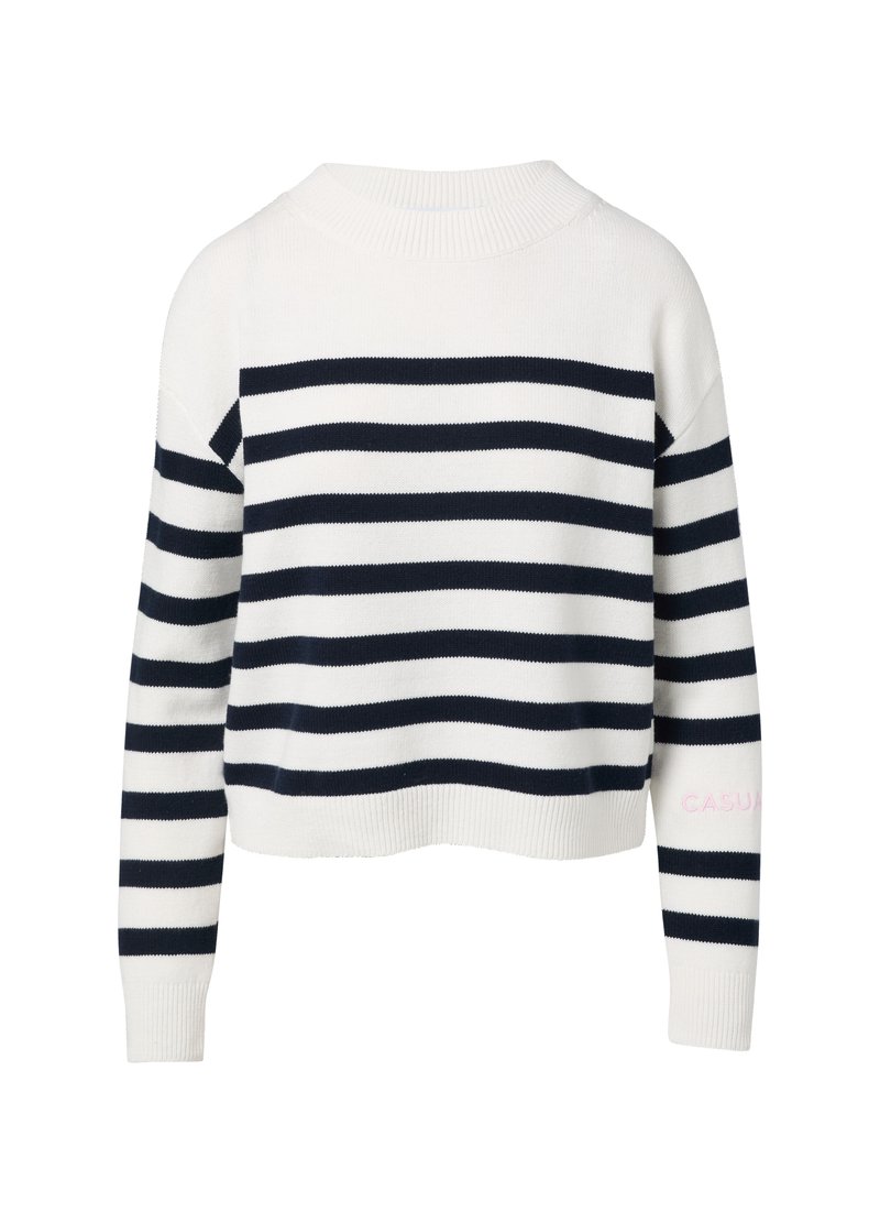 comma casual identity Trui wit