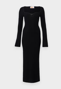 BIJOUX CŒUR - Robe longue - noir