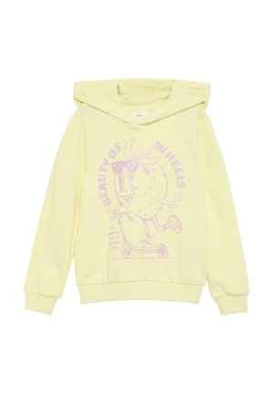 Hoodie - helles zitrone