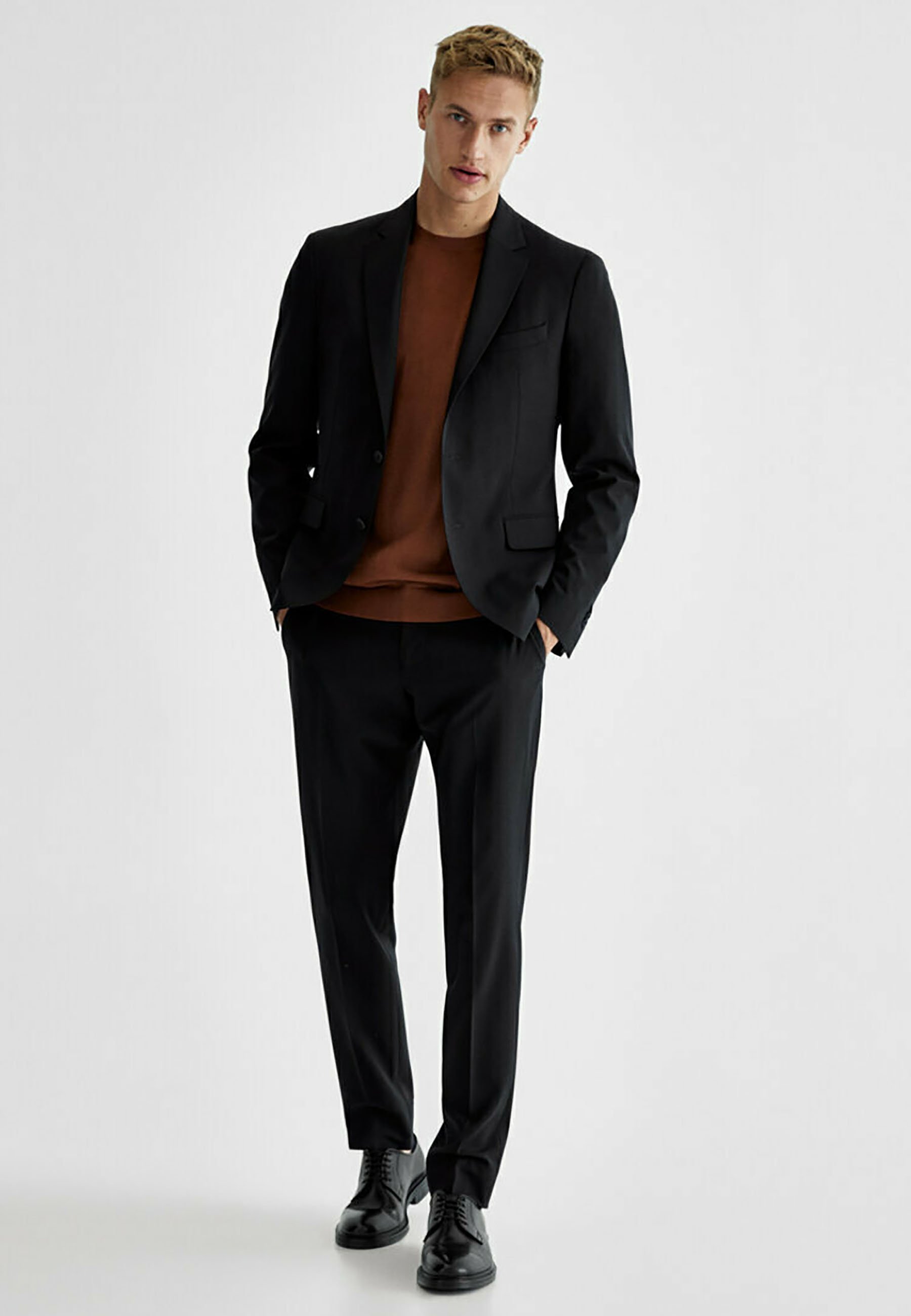 Massimo Dutti Pantaloni - black/nero - Zalando.it