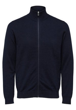Selected, SLHBERG FULL ZIP - Gilet - navy