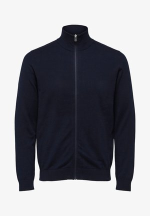 Selected, SLHBERG FULL ZIP - Gilet - navy