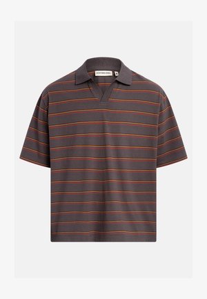 Redefined Rebel, JAVIER TEE BOXY FIT - Poloshirt - raven