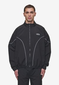 Pegador MERCER TRACK JACKET - Regnjakke - black