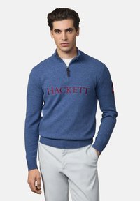 Hackett London HERITAGE  - Stickad tröja - eton blue