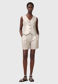 AllSaints AVERIE - Shorts - silver grey
