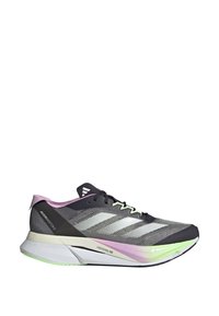 adidas Performance ADIZERO BOSTON 12 - Tenisice za cestovno trčanje - aurora black  metalic   green spark