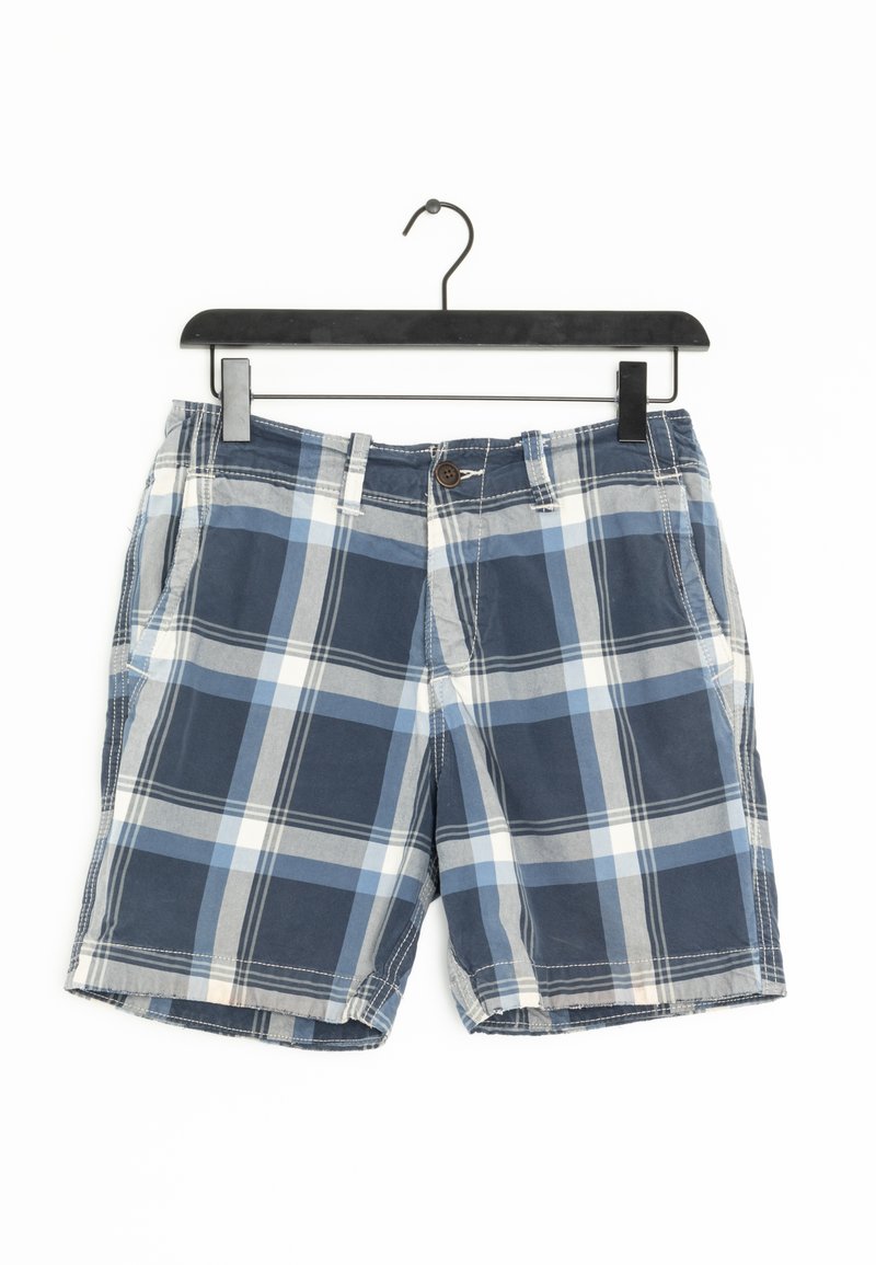 Abercrombie & Fitch Shorts - blue/white