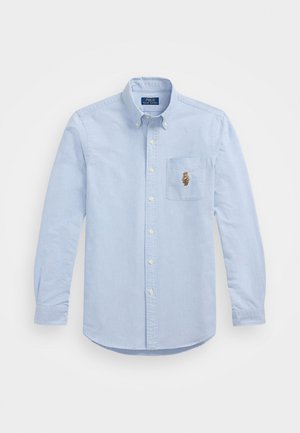 Polo Ralph Lauren CUSTOM FIT POLO BEAR OXFORD SHIRT - Button down-skjorte - blue heritage