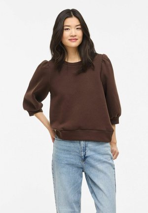VERA 3/4-ARM - Sweatshirt - coffee bean