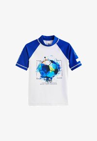 Selected, white blue