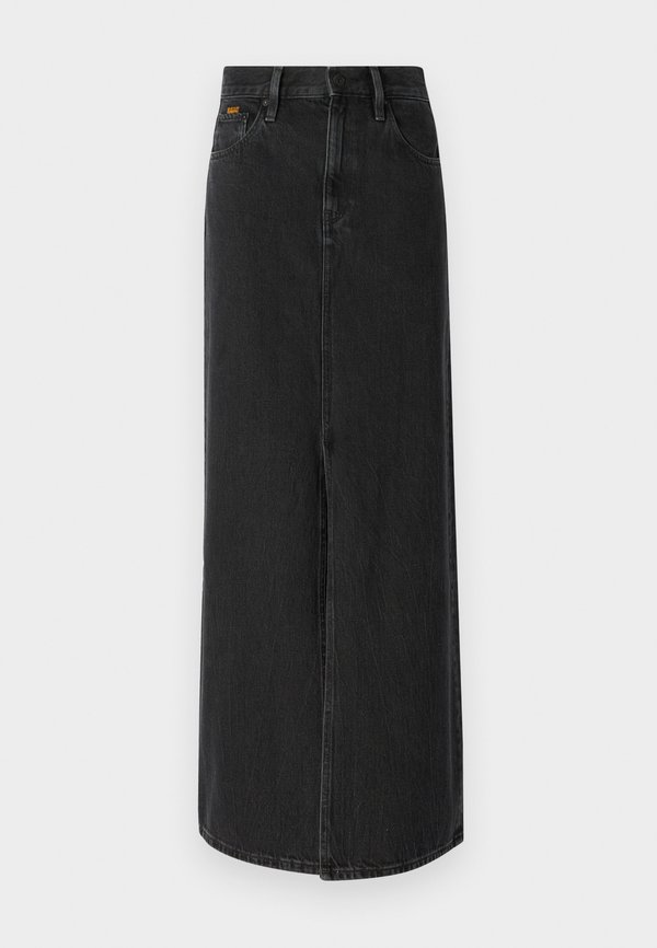 VIKTORIA LONG - Denim skirt4