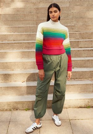 CROPPED LONG SLEEVE - Maglione - multicolour stripe