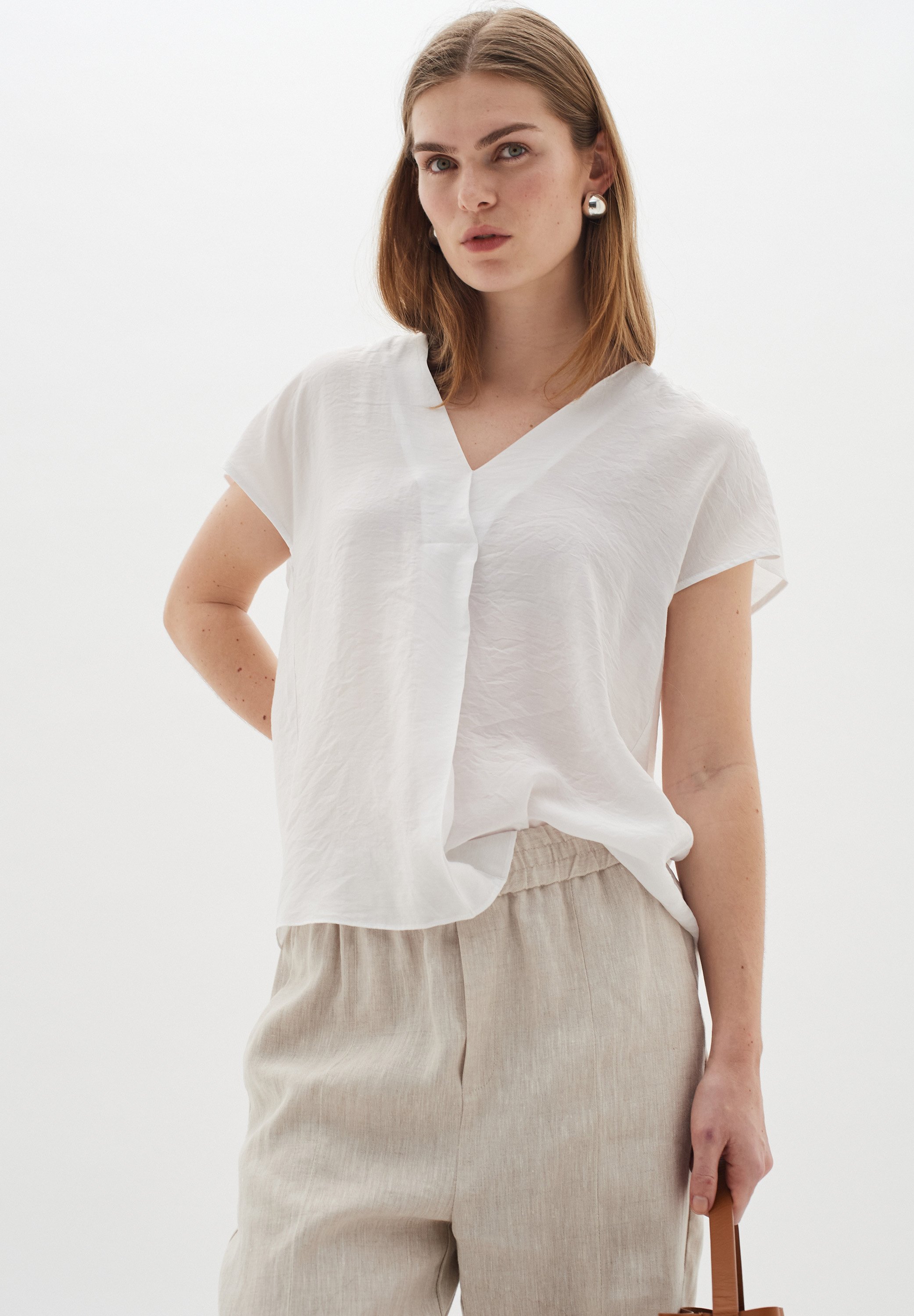 InWear JALLIEIW TEDRA Blouse Pure White white Zalando ie InWear JALLIEIW TEDRA Blouse Pure White white Zalando ie