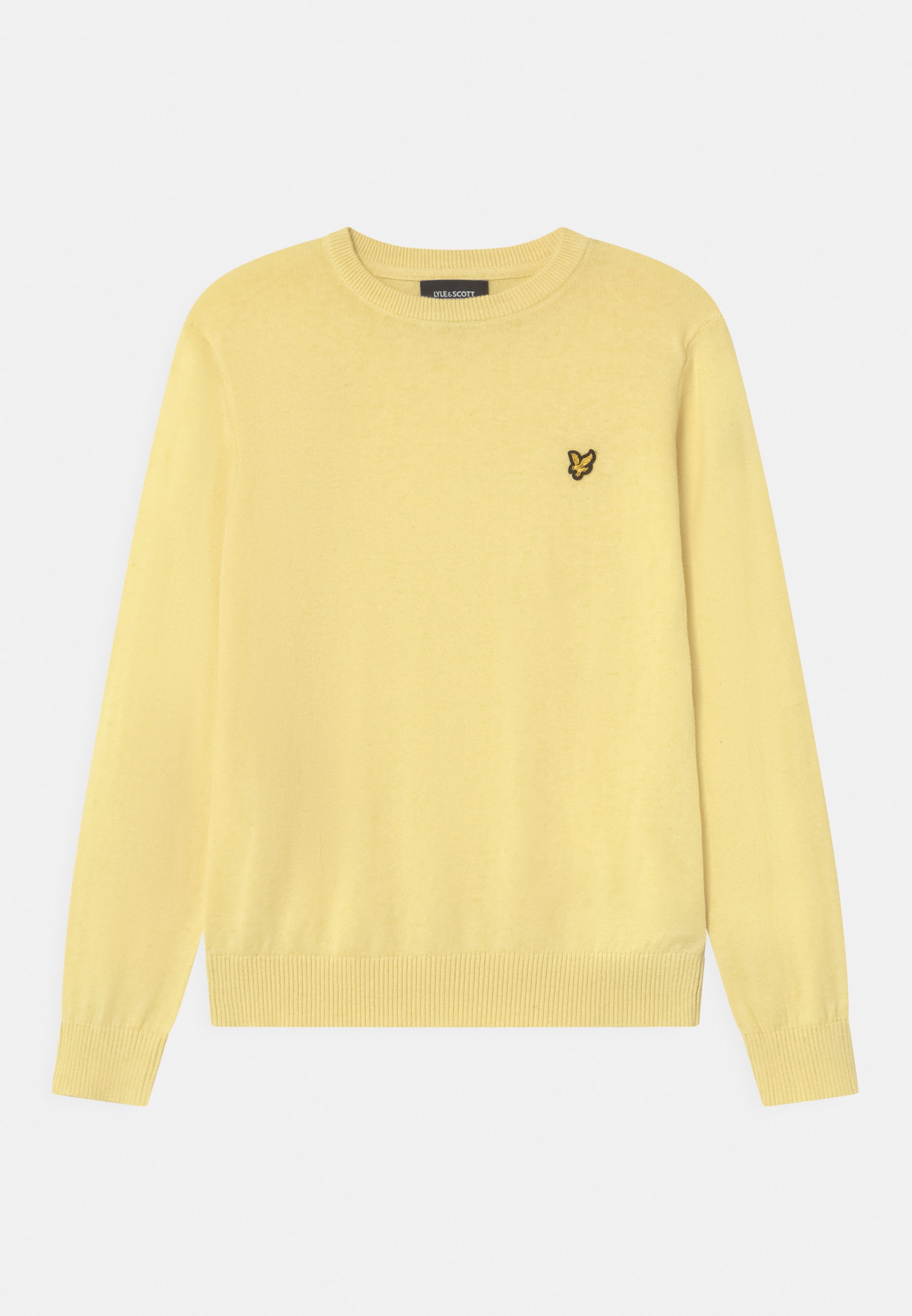 lyle and scott yellow jumper