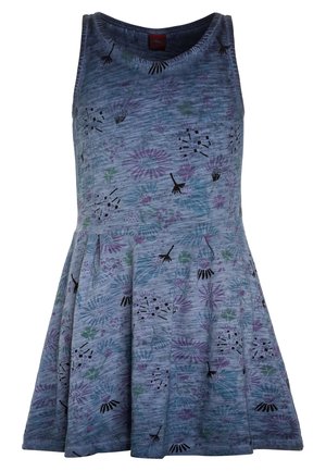 KURZ - Žerzejové šaty - blue/multicolor