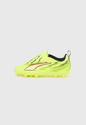 ULTRA 6 PLAY V FG/AG RB JR UNISEX - Botines de fútbol para terreno firme - yellow alert/black/glowing red/lime squeeze
