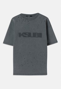 BLASTED EKCESS TEE - Print T-shirt - black