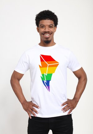 Henry Tiger POWER RANGERS RAINBOW LIGHTNING - T-shirt z nadrukiem