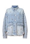 HETTIE SHACKET - Teksajakk - light indigo