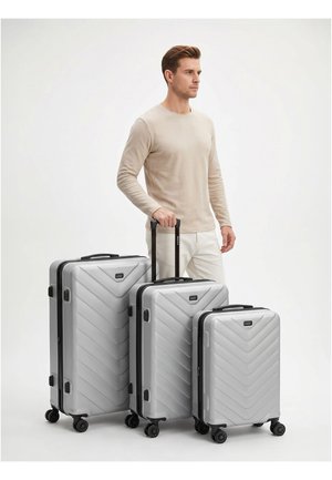 Redolz, ESSENTIALS 3-SET TEILIG - Kofferset - silver-colored
