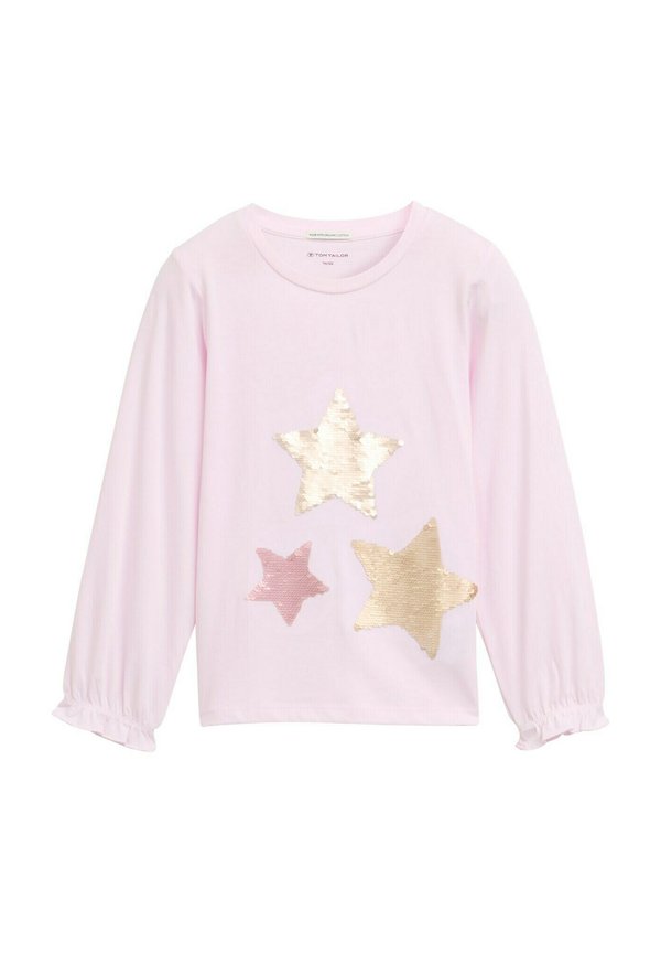 MIT PUFFÄRMELN - Langarmshirt - faded primrose