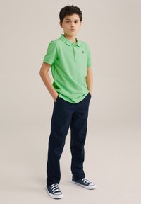 WE Fashion - Kelnės - navy blue Miniatiūros vaizdas 1