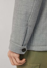 Façonnable FLAP POCKET - Chaqueta de entretiempo - light grey marl