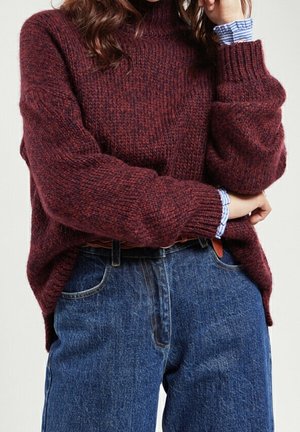 Neule - mottled bordeaux
