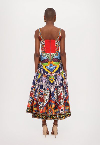 Alice + Olivia DIANA STRUCTURED MIDI DRESS - Hverdagskjole - on the road