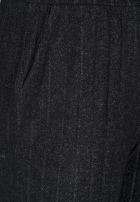 Zizzi Tygbyxor - black melange