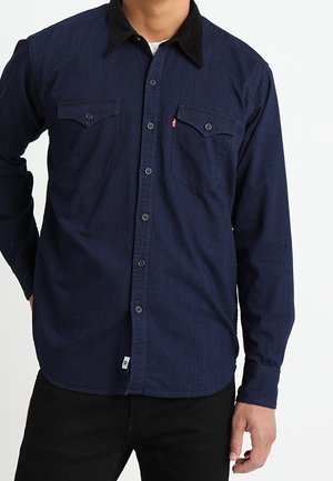 Vapaa-ajan kauluspaita - dark-blue denim
