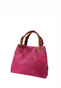 DrachenLeder TOSCANTO - Handtas - pink braun
