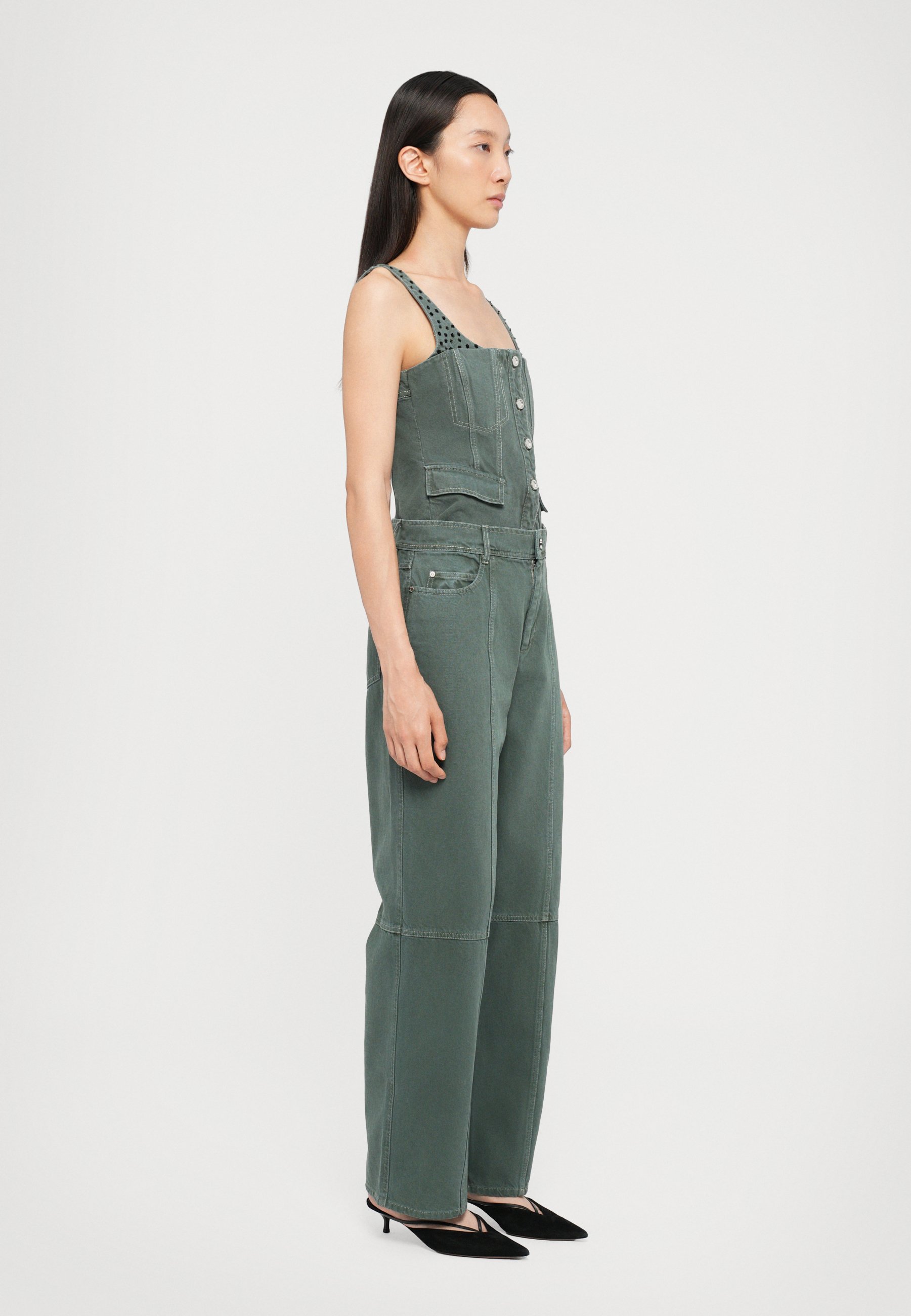 【STINE GOYA】 Stine Goya THREE QUARTER SLEEVE MIDI DRESS - Robe de jour