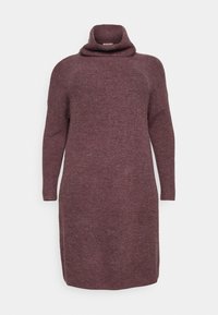 CARJANA PLUS SIZE - Vestido de malha - rose brown