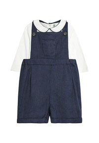 JoJo Maman Bébé HOUNDSTOOTH SET- REGULAR FIT - Body - navy