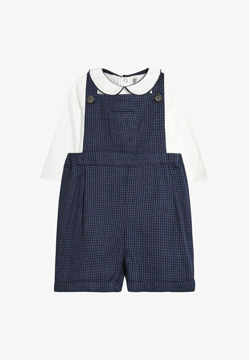 JoJo Maman Bébé HOUNDSTOOTH SET- REGULAR FIT - Body - navy