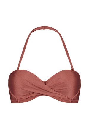 Bikinitop - roze bruin