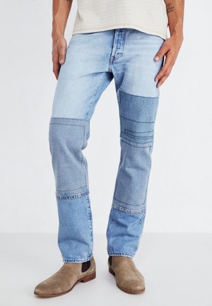 Straight leg jeans - blue denim