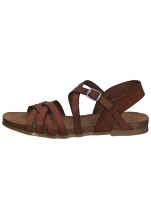 Sandals - kastanie