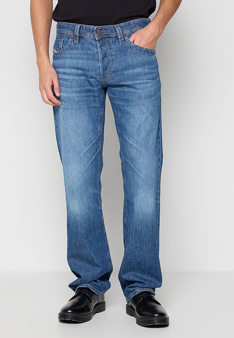 Diesel Straight leg jeans blauw denim/bluedenim Diesel Straight leg jeans blauw denim/bluedenim