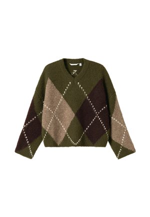 Noella, LAI KNIT - Pullover - avocado green mix
