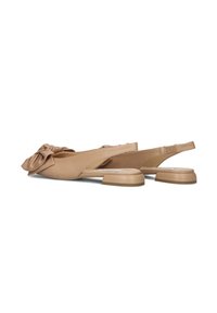 Notre-V Slingback ballerina´s - nappa teak