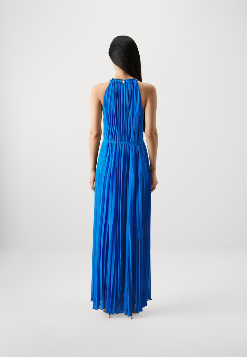 open lace back dress Black Black | Sleeveless V-neck Pleated Maxi Dress