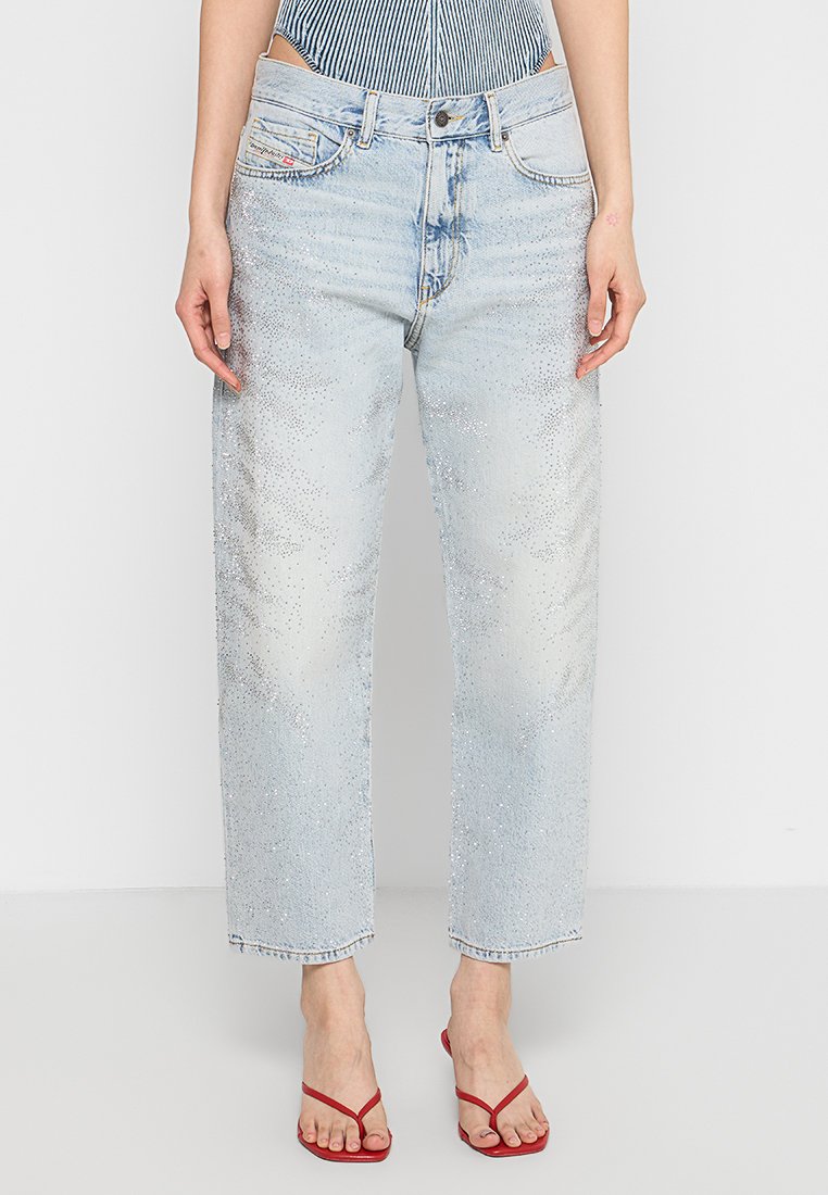 Diesel Straight leg jeans lichtblauw