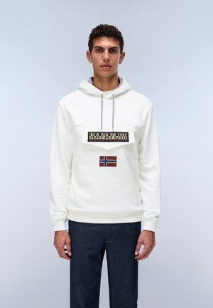Napapijri, BURGEE WINT - Kapuzenpullover - white